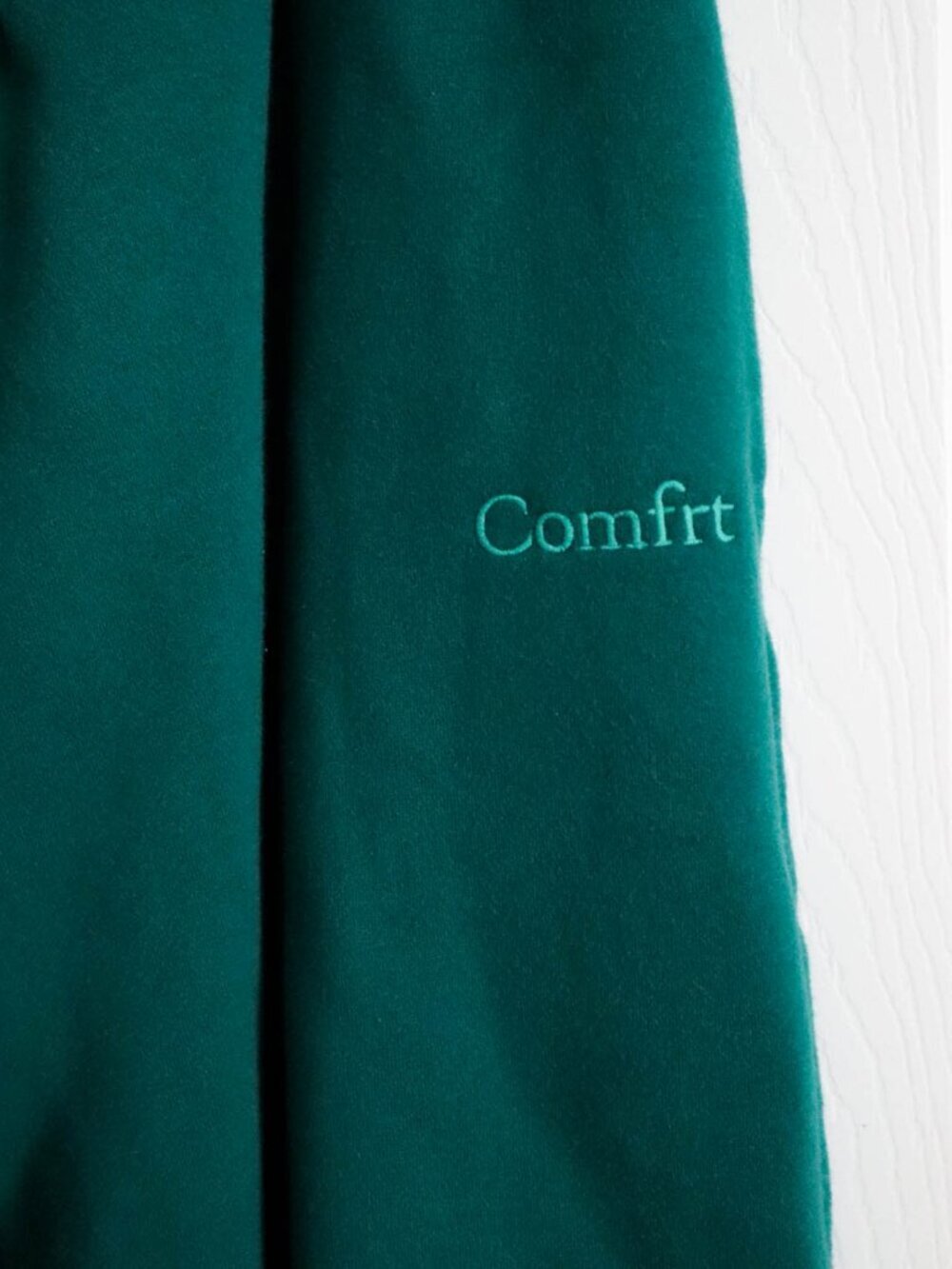 Cmfrt Hoodie Sweatshirt & Sweatpants Signature Fit Teal Sz 3x Unisex Relaxed Fit - Picture 8 of 9